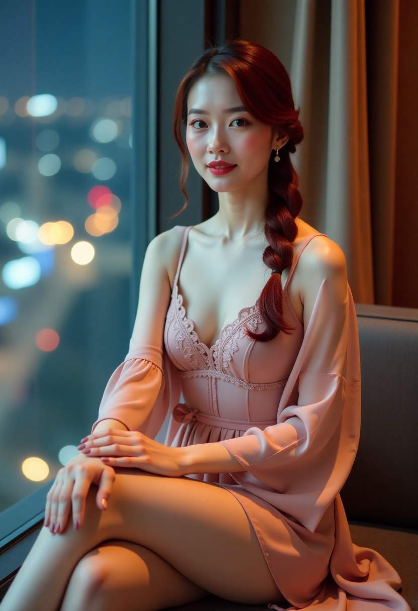 陆闻笙在报社写稿